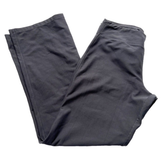 Nike Workout Pants 224172 Size M 8 - 10 Gray Yoga Running Straight Leg - Picture 4 of 6